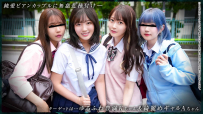 【育ち盛りの仲良し4人組】純愛レズカップル：K18&A18